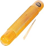 Meinl Percussion Wood Güiro Instrument - Hohles Musikinstrument mit Grifflöchern - Siam Eiche, Natur (GU1AM)