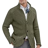 Trachtenjacke Strickjacke Herren Fleecejacke Jacken Trachtenweste Strickweste Jacke Jacket Cardigan Leichte Übergangsjacke Strickjacken Für Mit Reissverschluss Trenchcoat