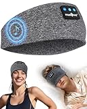 MUSICOZY Schlafkopfhörer Bluetooth, Schlaf Kopfhörer Seitenschläfer Kabellos Sport Kopfhörer Stirnband 16+STD für Yoga/Training/Reisen/Schlaflosigkeit,Tech Gadgets für Männer/Frauen