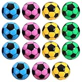 FOMIYES 20 Stück Manuelle Bleistiftspitzer in Fußballform Kompakt Bunt Tragbar Anspitzer für Schüler und Bürogebrauch