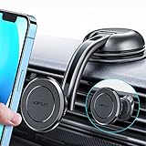 ACEFAST Handyhalterung Auto Magnet, KFZ Handy Halterung mit 8 Starke Magnet, Universal Magnetische Handyhalter mit Lüftung & Saugnapf für Alle Handys z.B iPhone 14/13/ 12/ 11 Samsung Huawei