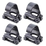 TOWARDSNAN 4 Stücke Tauchen Schnorchel Schnalle Scubas Keeper Clip Ersatz Schnalle Halterungen Luftschlauch Tauchen Schnorcheln