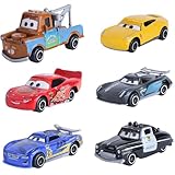 Dekewe 6 Stück Car Auto Spielzeug, Matchbox Auto Set mit 6 Verschiedene Spielzeugautos, 6er-Set Car Spielzeug für Jungen Mädchen Auto Kinder ab 3 Jahre, Geburtstag