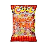 Cool Brausebälle, prickelnder Geschmack, 240 einzeln gewickelte Hartkaramellen mit Fruchtgeschmack und Brausepulverfüllung, 1er Pack (1 x 1000 g)