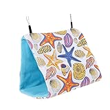 iplusmile Farbe Nest Warm Papagei Plüsch Rattenkäfig Zwergstar Für Tiere Haustier Mäuse Meerschweinchen Weich Schlafend Kuscheln Hamster Spielende Vögel Mynah Wellensittiche Bettwäsche