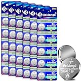 Beidongli CR2025 3V Lithium Knopfzellen CR 2025 Batterien 30 Stück【5 Jahre Garantie】