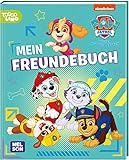 PAW Patrol Mitmachbuch: Mein Freundebuch: Eintragbuch für Kindergartenkinder | Mit Marshall, Rubble, Zuma, Chase, Rocky und Skye für Kinder ab 3 Jahre
