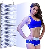 Bräunungslicht Solarium, 48W Gesichtsbräunungslampe zusammenklappbare Sonnenbank Bräunungslampe, Gesichtsbräunung Tageslicht mit 364 LEDs für Gesicht und Körper, für zu Hause