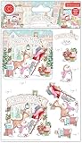 Craft Consortium - Weihnachtsmarkt 3D-Decoupage-Set