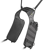 TINMAGI Tankrucksack Motorrad Satteltaschenhalter, Motorrad Satteltaschen Sitztasche Trägersystem, Universell Wasserdicht Zubehör, Schwarz