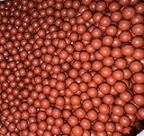 Tonkugeln Steinschleuder Munition 500g - 5000g Biologisch Abbaubar 8mm / 10mm / 12mm Schleudermunition Zwillen Kugeln Schleuder Slingshot Mudballs Clay Balls (1000g, ca. 8mm)