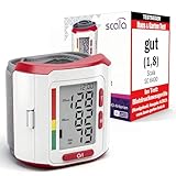 scala SC 6400 rot Handgelenk Blutdruckmessgerät