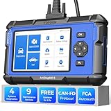 TOPDON Diagnosegerät Auto ArtiDiag600S, 4 Systemdiagnosen obd2 diagnosegerät für alle Fahrzeuge, 9 Reset-Services für Öl,BMS,ABS,SAS,TPMS,Drossel...lebenslang kostenlose Upgrades