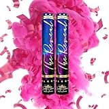 Konfetti Crown Baby Geschlecht Offenbarung Konfetti Pulver Kanone | 30,5 cm [2 Stück] 2 rosa – 100% biologisch abbaubares Konfetti & Pulverrauch (Rosa)