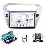 Android 14 Autoradio für Citroen C4 2008 | Touchscreen | CarPlay/Android Auto | GPS Navigation | 4G/WiFi | Bluetooth | Rückfahrkamera | Plug and Play