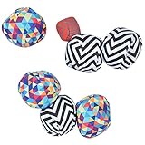 Ocean 5 Extrem Boule - Soft-Boule Set, Street-Boccia, Cross Country Petanque mit Tasche Immer überall in und Outdoor Spielen