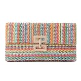 EVEOUT Stroh Clutch für Damen Sommer Stroh Handtasche Hochzeitstasche Gewebt Clutch für Party Urlaub