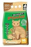 Katzenstreu Super Pinio 10 Liter Pellet Holz Streu Einstreu Katzenstreu aus Holz