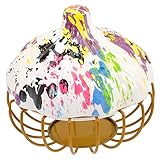 MAGICLULU Knoblauch-Aufbewahrungskorb Obstschale Körbe Früchte Weidenkorb mit Griff Deckel kitchen storage basket vegetable storage basket Eier Aufbewahrungskorb Obstkorb Gemüsekorb Keramik