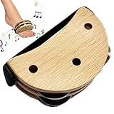 Fuß-Tamburin, tragbares Fuß-Tamburin-Percussion, Musikinstrument, Fußtrommel-Set mit elastischem Band, Fuß-Percussion-Shaker, verbesserter musikalischer Ausdruck für Rhythmen und Sounds
