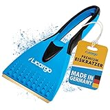LICARGO® Eiskratzer mit Messingklinge - Made in Germany - langlebiger und Stabiler Eiskratzer Auto Messing - Finnischer Eiskratzer - Scheibenkratzer Auto, Messing Eiskratzer Auto stabil