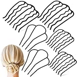NULYLU 6 Stück Teiliges Metall Haarkamm Verschiedenen Steckkämmen Glatte Oberfläche Komfortabel und Haarschonend Vielseitig Einsetzbar für Damen und Mädchen bei Alltag Party und