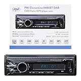 DAB MP3 Autoradio PNI Clementine 8480BT, 4x45w, 12 / 24V, 1 DIN, mit SD, USB, AUX, RCA, Bluetooth und USB 1.5A zum Aufladen des Telefons