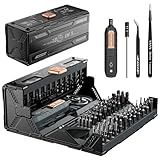 JAKEMY 180 in 1 Precision Mechanic Screwdriver Set Repair Tool with Screw Extractor Set for Laptop,iPad, Xbox, Mobile Phone, Macbook, Computer, Glasses, Watches, etc