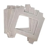 OULIGET Cleaning Rag Compatible with Ecovacs Winbot W2 Omni, W1, W1 Pro Window Vacuum Cleaner Roboter, Window Cleaning Wipe Pads Replacement Set,4 Pieces (4, 10 Inches)