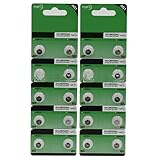 20 Stück/10 Stück 621/364 Uhrenbatterien, Zuverlässigkeit, Leistung, 1,5 V Knopfzellenbatterien für kleine Elektronik, kleine Elektronik, Strom