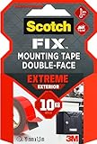 Scotch-Fix Extreme Außenmontageband PT1100-1915-P, 19 mm x 1,5 m, 1 Rolle/Packung (Verpackung kann abweichen)