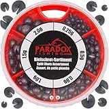 Paradox Fishing Bleischrot Angeln - Angelblei Blei Angelzubehör Angel Zubehör Schrotblei - Posen Angeln