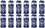 12x NIVEA MEN Protect & Care Roll-On Deodorant Antitranspirant Deo Men 0% Alkohol & Aluminium (ACH) Deo Roll-On für 48h 50ml (12er Pack)