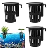 Aquarium-Pflanzenhalter, schwimmender Wassertopf, 99,1 x 8,9 cm, dekoratives Unterwasser-Design, ideal für Aquaponik-Anbau, Wasservase, Teiche und Hydrokultur-Einrichtungen