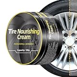 Reifenglanz 100g Reifen Glanz Pflegende Creme UV Schutz Reifenreiniger Reifenpflege Auto Zubehör