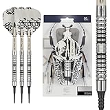 Target Darts EXO Edition 90% Tungsten Soft Tip Darts Set - EXO 10 18g - Soft Tip Dart Set, Pixel Tip Darts mit Pro Grip Schäften und No.6 Flights