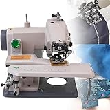 RM-500 Tisch-Blindstich-Nähmaschine, tragbare Nähmaschine, Blindstich-Saummaschinen, Änderungen am Saum, Hosen, Schneider-Nähmaschine, 1200 Stiche pro Minute, 3–8 mm Stichlänge