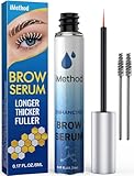 iMethod Augenbrauen Wachstumsserum – Augenbrauen Serum für dichtere Augenbrauen in 4 Wochen, Eyebrow Growth Serum, Eye Brow Booster, natürliches Augenbrauen Enhancer 5ML