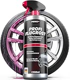 Prinox Profi Flugrostentferner Spray 550ml - Entfernt hartnäckigen Flugrost & Industriestaub - Lackreiniger für Autolack & Felgen mit hoher Reinigungsleistung zum Entfernen von Flugrost