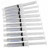 SOWHITE-SMILE Zahnaufhellungsgel, 10 x Spritzen, super preiswert, 4–9 Nuancen weißer mit American Teeth Whitening Formula Gel