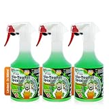TUGA Alu-Teufel Spezial 3x500 ml Felgenreiniger Aktiv-Gel für glänzende Alufelgen dank säurefreier Schmutzentfernung 1l Made in Germany, Grün