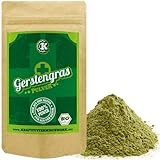 BIO Gerstengras Pulver - 500g - Barley Grass Juice Powder - Rohkostqualität - Spitzenqualität