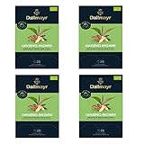 4 x Dallmayr Ginseng-Ingwer Bio Tee a 20 Pyramiden x 2,5g