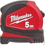 Milwaukee Flexómetro PRO 5m x 25mm métrica (cajas de 6), rot,schwarz