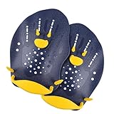 1 Paar Silikon Schwimmen Zubehör Streamline Schwimmen Hand Paddle Training Multiflosse Szenario Power Paddle Anwendungen