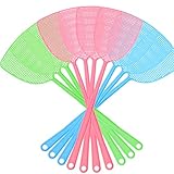 Fliegenklatsche, Fly swatter, Mückenschutz - 10 Stück Mehrfarbig Pest Control Fliegenklatsche für Fliegen, Mücken und Insekten
