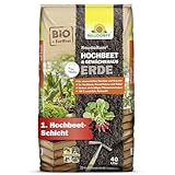Neudorff NeudoHum Hochbeet & GewächshausErde – Torffreie Bio-Erde für leckeres Gemüse & aromatische Kräuter. Schützt vor Trauermücken, 40 Liter