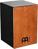 Meinl Percussion Headliner Cajon Instrument/Trommel für Kinder und Erwachsene, Trommelkiste (Drumbox) mit Snare- und tiefen Bass-Sound - Kein Cajon Bausatz - American White Ash Frontplatte (HCAJ1AWA)