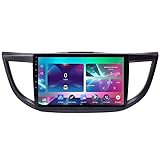 9 Zoll Android 15 Auto Stereo Für Honda CRV RHD 2012-2019 Plug and Play Multi-Touchscreen GPS Navigation Unterstützt WiFi/USB/Spiegel Link/Rückfahrkamera/Lenkradsteuerung Player