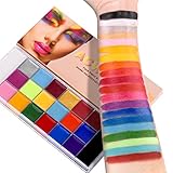 ACWOO Face Bodypainting Farben Se, 20 Bodypainting für Theaterschminke, Faschingsschminke Face Paint, Gesichtsfarbe Körperfarben Set,Tattoo Farbe Palette für Halloween Fasching Karneval
